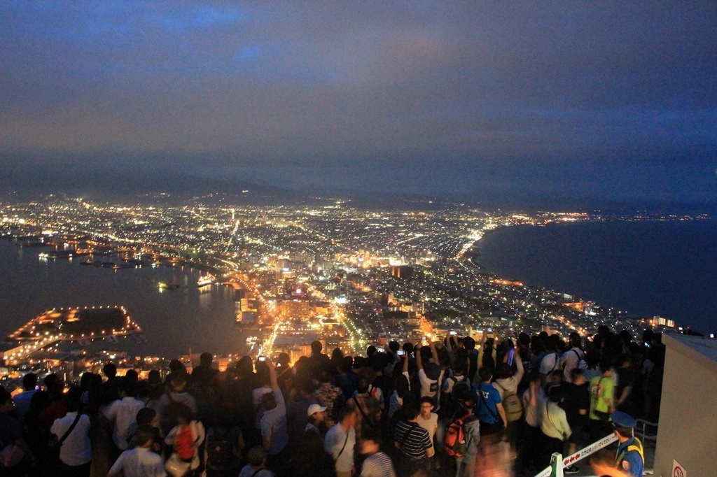 北海道親子夏日遊記(38)｜函館景點－日本三大夜景－函館山夜