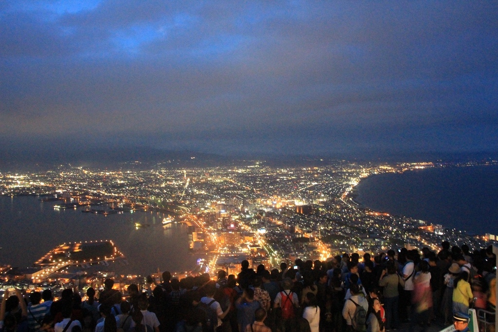 北海道親子夏日遊記(38)｜函館景點－日本三大夜景－函館山夜