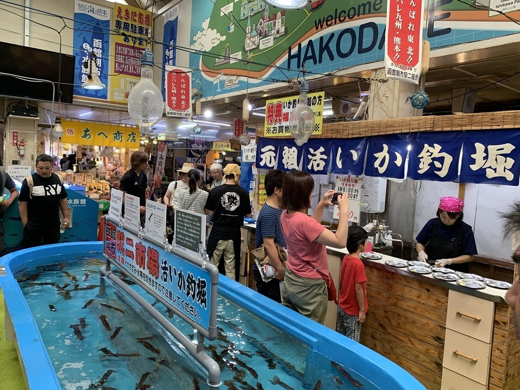 北海道親子夏日遊記(41)｜函館景點－函館朝市