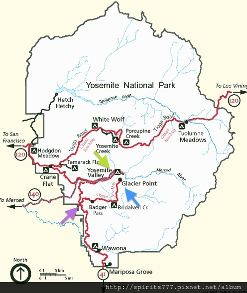 Yosemite map-1