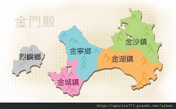 金門地圖-1 金門地圖-1