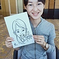 母親節-美麗Salon玩美假期 紙片人現場似顏繪