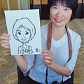 母親節-美麗Salon玩美假期 紙片人現場似顏繪
