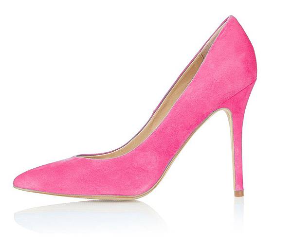 topshop pink pumps