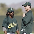 Jamile Weeks ,Bob Melvin