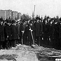 1913年 正要動土興建的紅襪芬威球場
