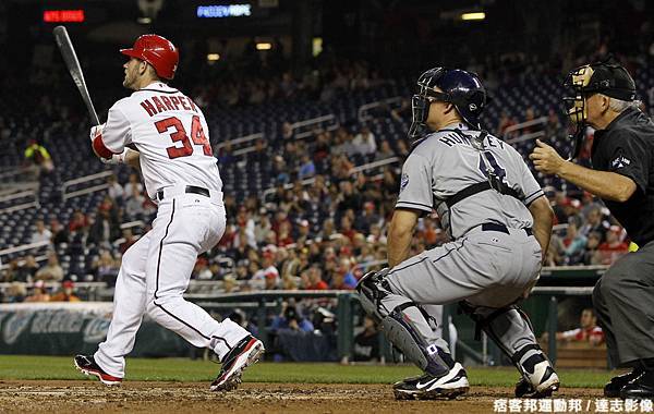 Bryce Harper 揮出生涯首發全壘打