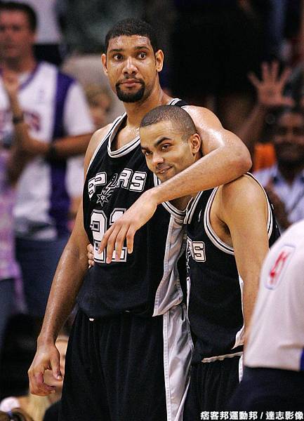 石佛與小跑車--Tim Duncan & Tony Parker