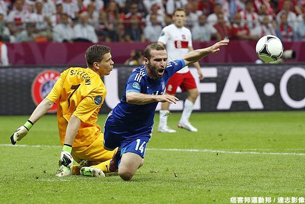 2012 年  歐洲國家盃開幕戰   波蘭 １：１ 希臘