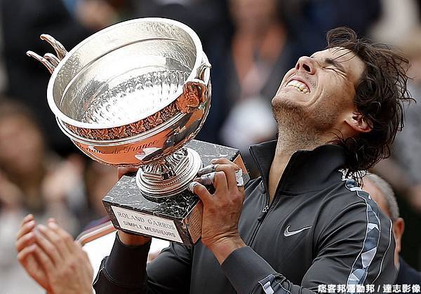 Nadal 寫下傳奇的法網七冠紀錄