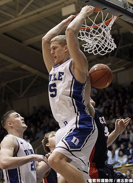 中鋒--9.Miles Plumlee--杜克大學（Duke），大四（7呎，252磅）