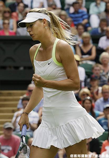 Sharapova 直落二擊退 Rodionova