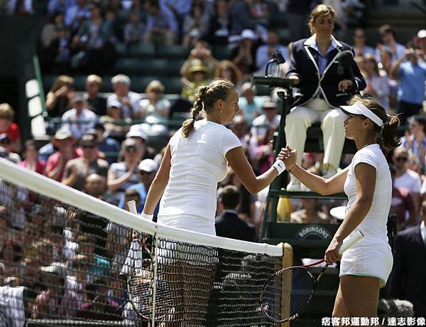 Kvitova 直落二淘汰 Lepchenko  