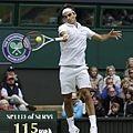 Federer 以 3 比 1 淘汰 Malisse