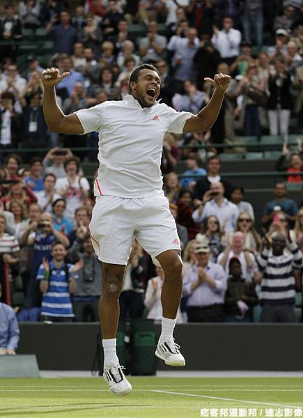 Tsonga 淘汰 Kohlschreiber ，晉級四強