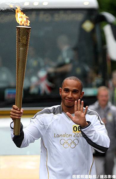 2012 倫敦奧運  賽車好手 Lewis Hamilton