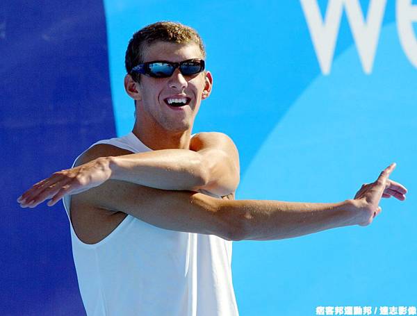 Phelps在雅典奧運拿下6面金牌