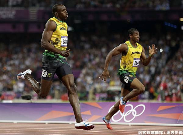 [男子田徑] Usain Bolt 超越隊友