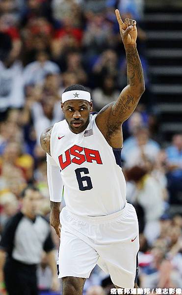 第一隊：LeBron James