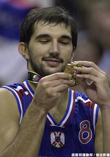 Peja Stojakovic 和世錦賽金牌