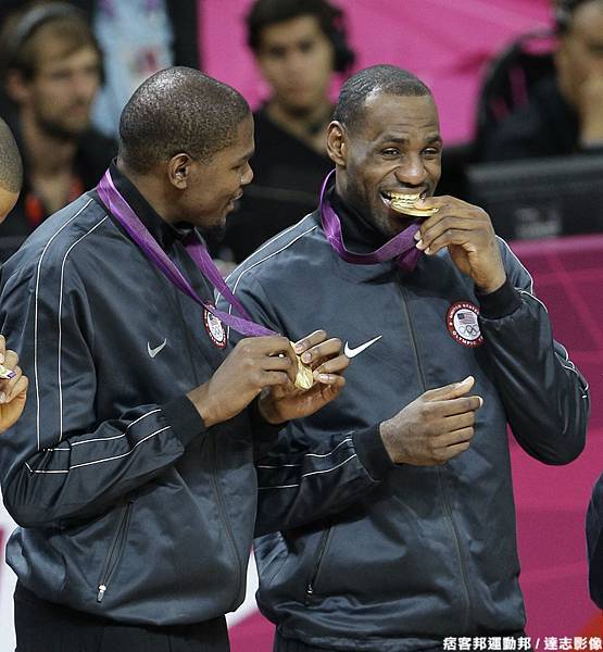 Kevin Durant 和 LeBron James