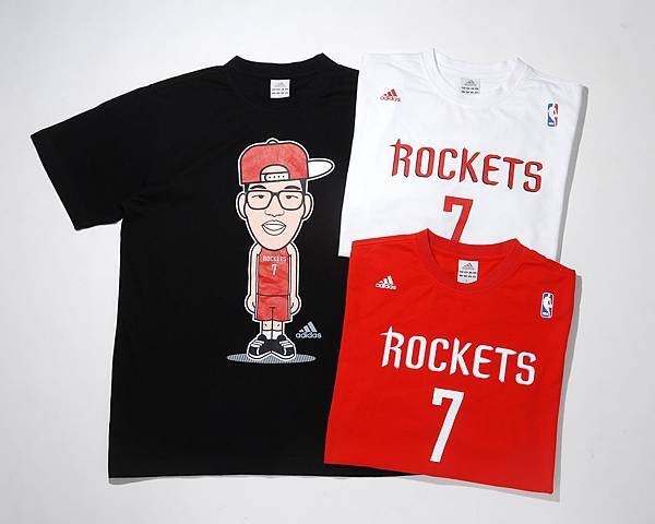 adidas林書豪火箭隊T恤系列商品 adidas林書豪火箭隊T恤系列商品