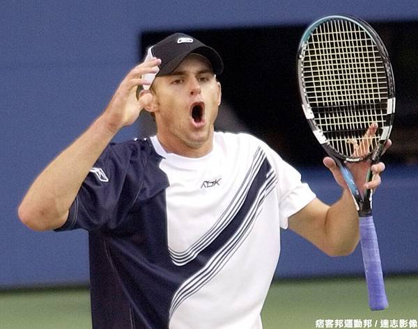 2003 年美網  Roddick 逆轉擊敗 David Nalbandian