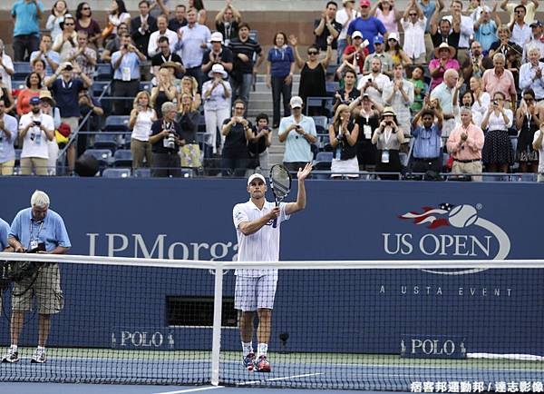 Andy Roddick 告別球場