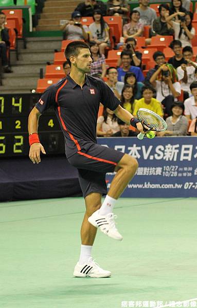 Novak Djokovic熱舞秀