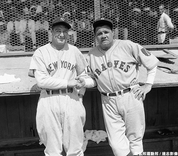 Lou Gehrig & Babe Ruth