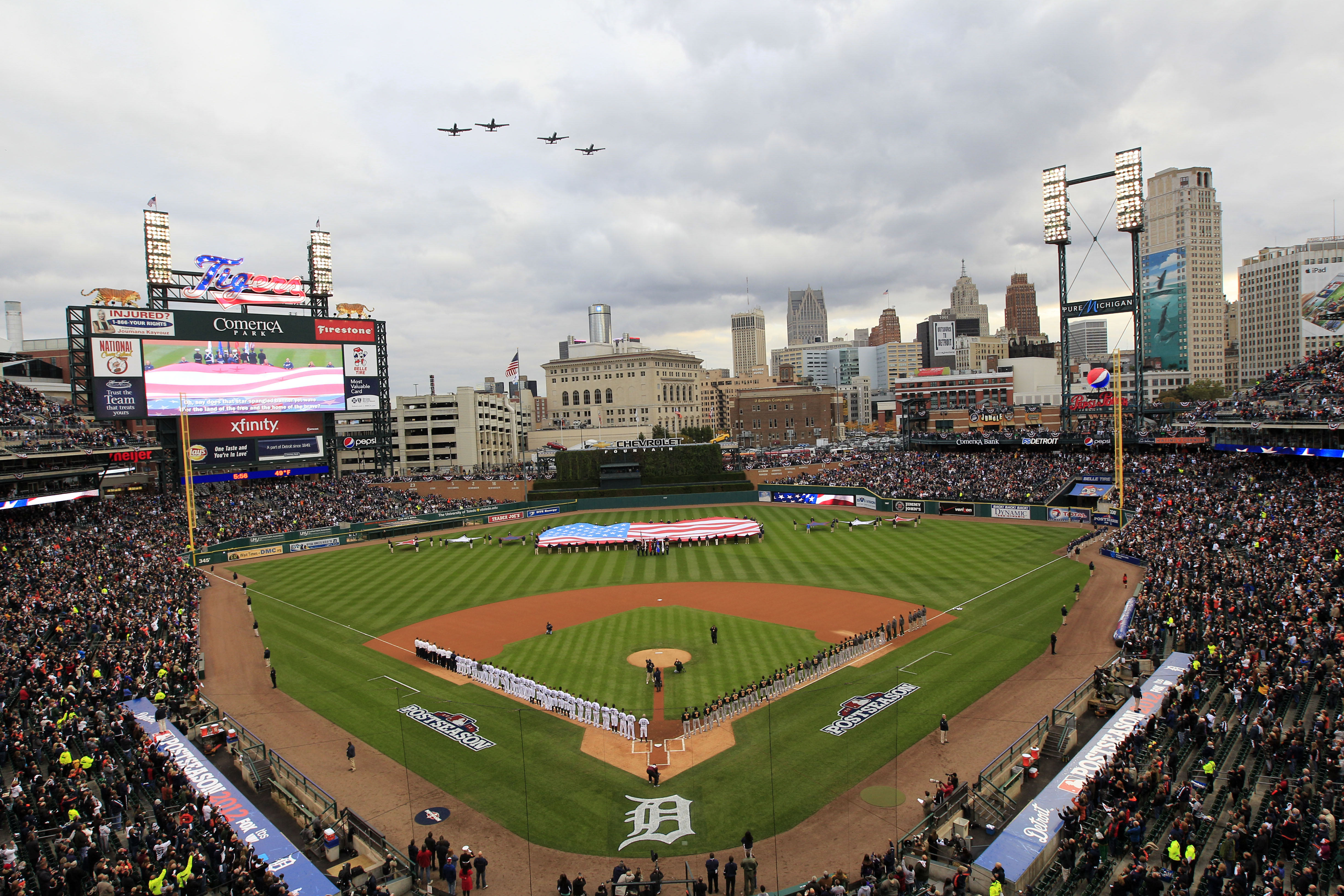 老虎隊主場 Comerica Park 