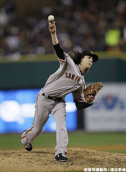 巨人隊中繼投手 Tim Lincecum 