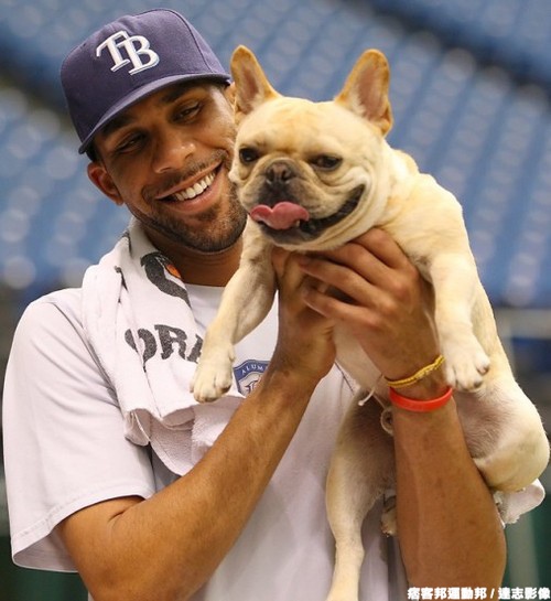 David Price 和他的愛犬