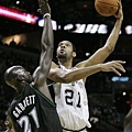 8. KEVIN GARNETT vs. TIM DUNCAN