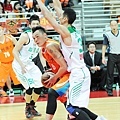 台灣大中鋒球員吳岱豪本場比賽奪下全隊第二高分(15分) 台灣大中鋒球員吳岱豪本場比賽奪下全隊第二高分(15分)