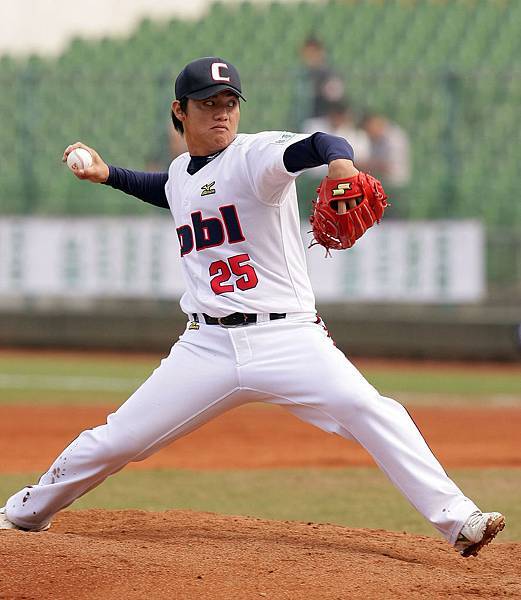 中華白先發投手黃志龍