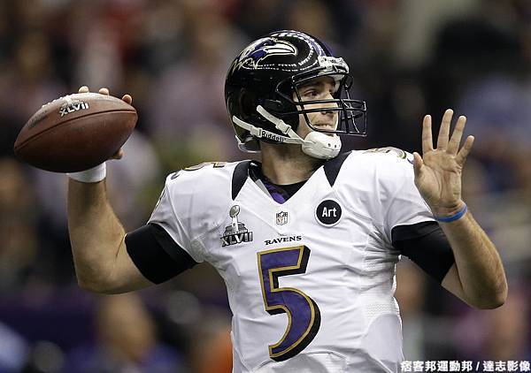 烏鴉四分衛 Joe Flacco 傳出3次達陣