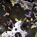 烏鴉 Ed Reed 慶祝得冠