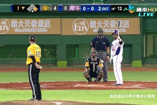 歷史性的一刻！曼尼(Manny Ramirez) 中華職棒首打席 2013.03.27