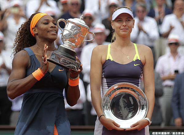 Serena Williams與Maria Sharapova 