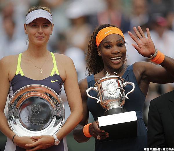 Serena Williams與Maria Sharapova 