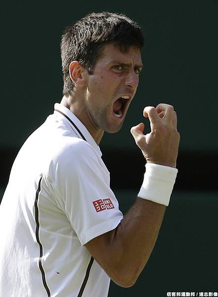 Novak Djokovic苦戰晉級