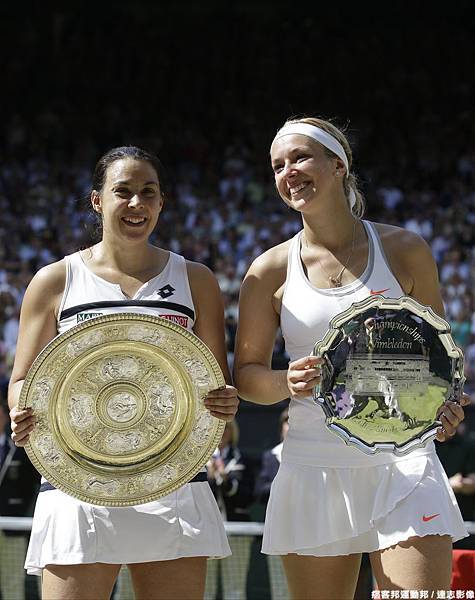 Marion Bartoli與Sabine Lisicki