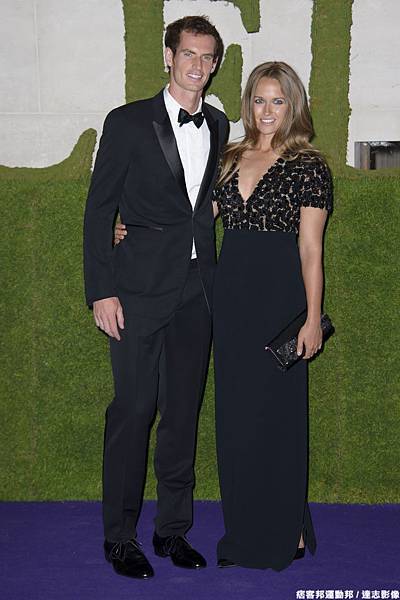 Andy Murray與女友出席晚宴