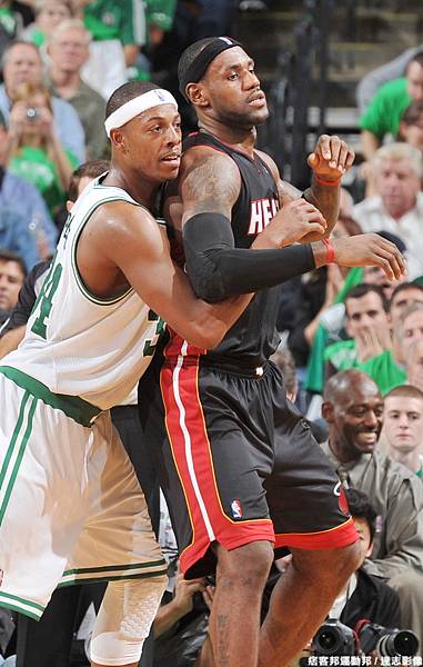 Paul Pierce & LeBron James