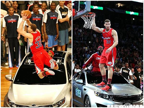 Blake Griffin 飛越汽車