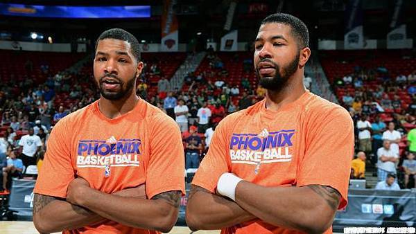 Markieff Morris與Marcus Morris 鳳凰城太陽