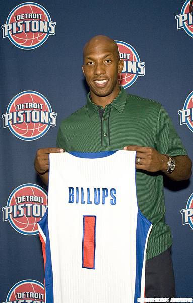 Chauncey Billups加盟活塞