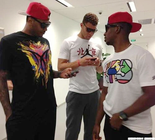 Blake Griffin, Chris Paul, Carmelo Anthony