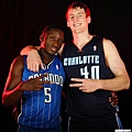 奧蘭多魔術新秀Victor Oladipo與夏洛特山貓新秀Cody Zeller